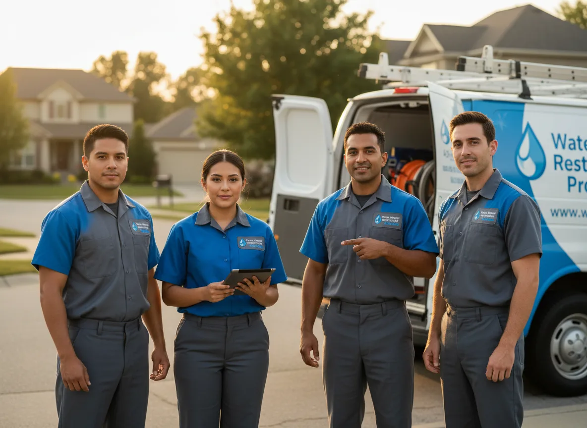 Flood Restoration company in Cement, OK